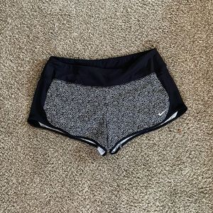 Nike Dri-Fit Shorts Black & White Pattern